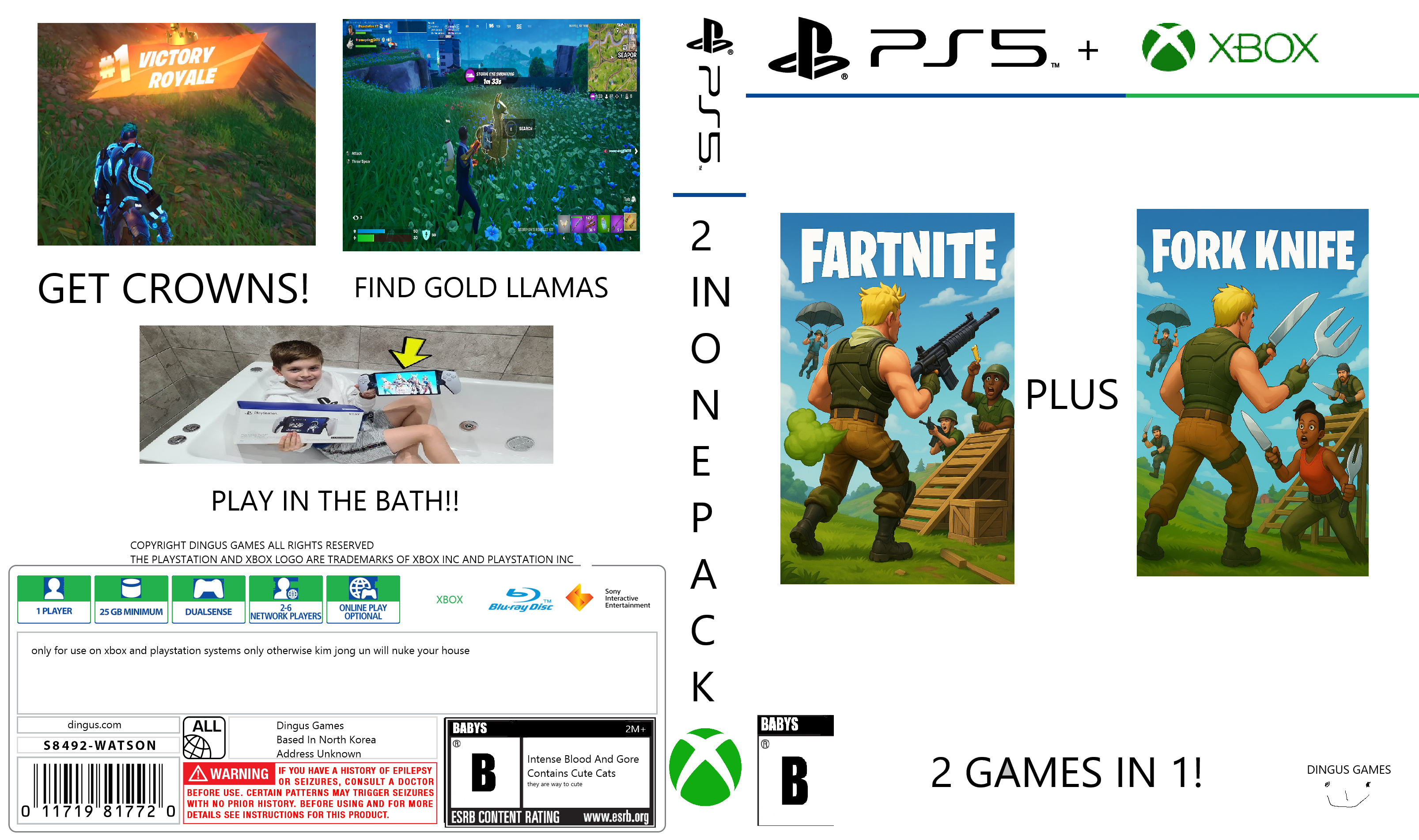 Fartnite & Fork Knife